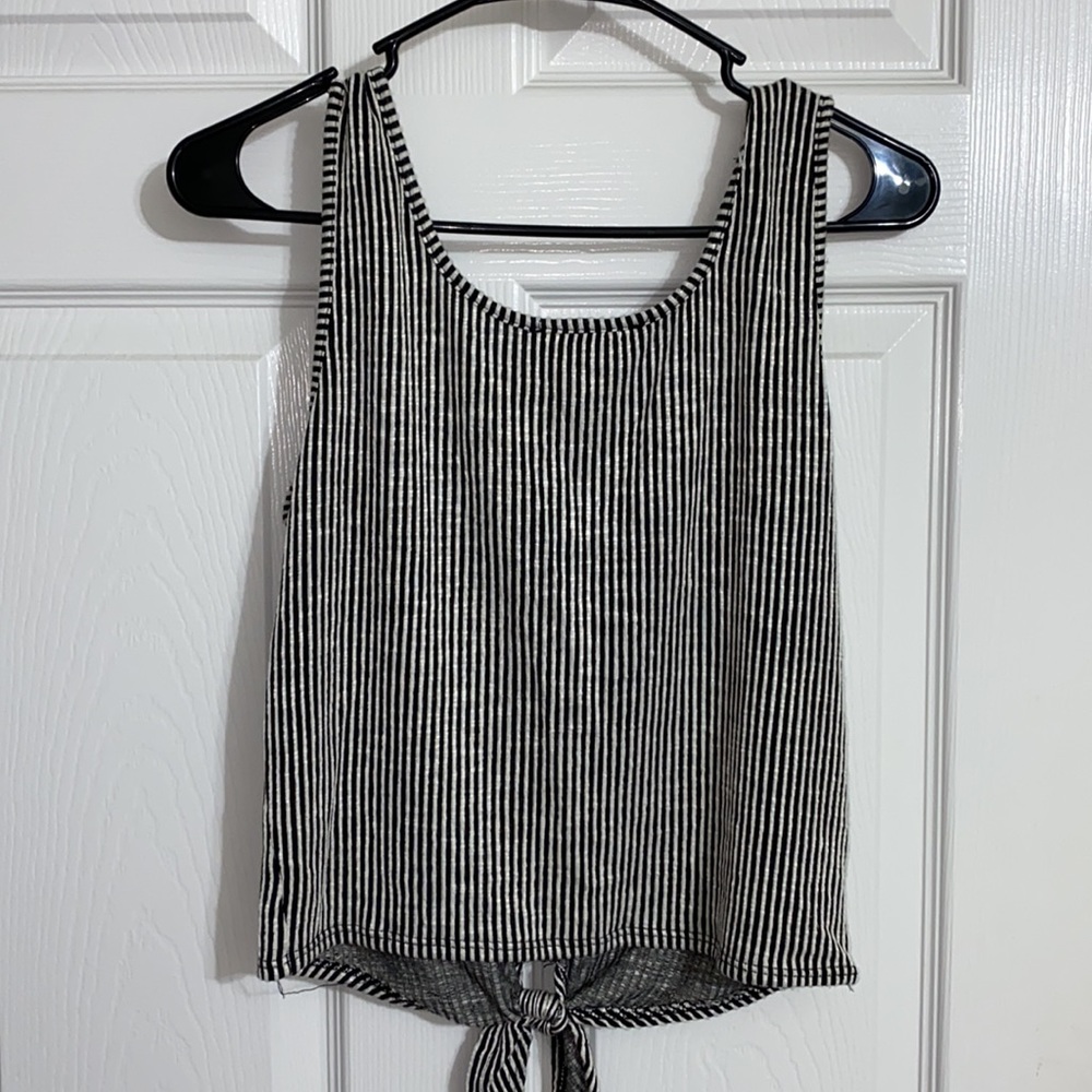 Black & white striped tip. Size L - Picture 2 of 3